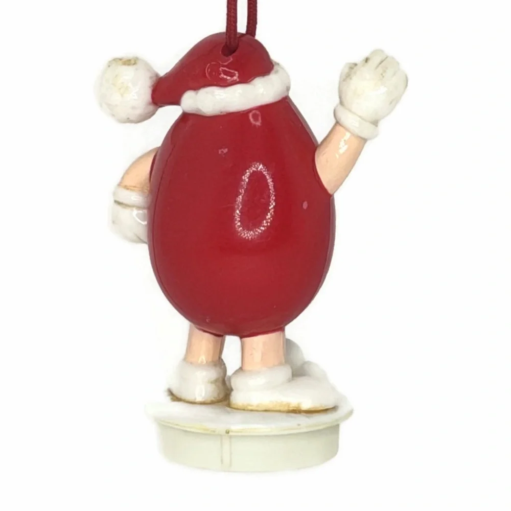 Vintage M&M'S Red Ornament Candy Topper